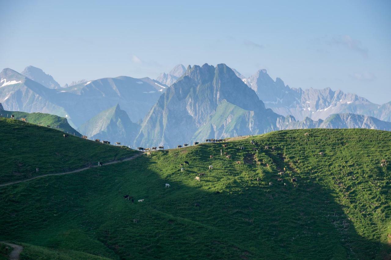 Geigers Ferienhaus Tiefenbach bei Oberstdorf المظهر الخارجي الصورة